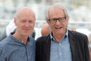Paul Laverty and Ken Loach attending the I, Daniel Blake Photocall at the Palais Des Festivals in Cannes, France on May 13, 2016, as part of the 69th Cannes Film Festival. Photo by Aurore Marechal/ABACAPRESS.COM | 546566_001 Cannes France
